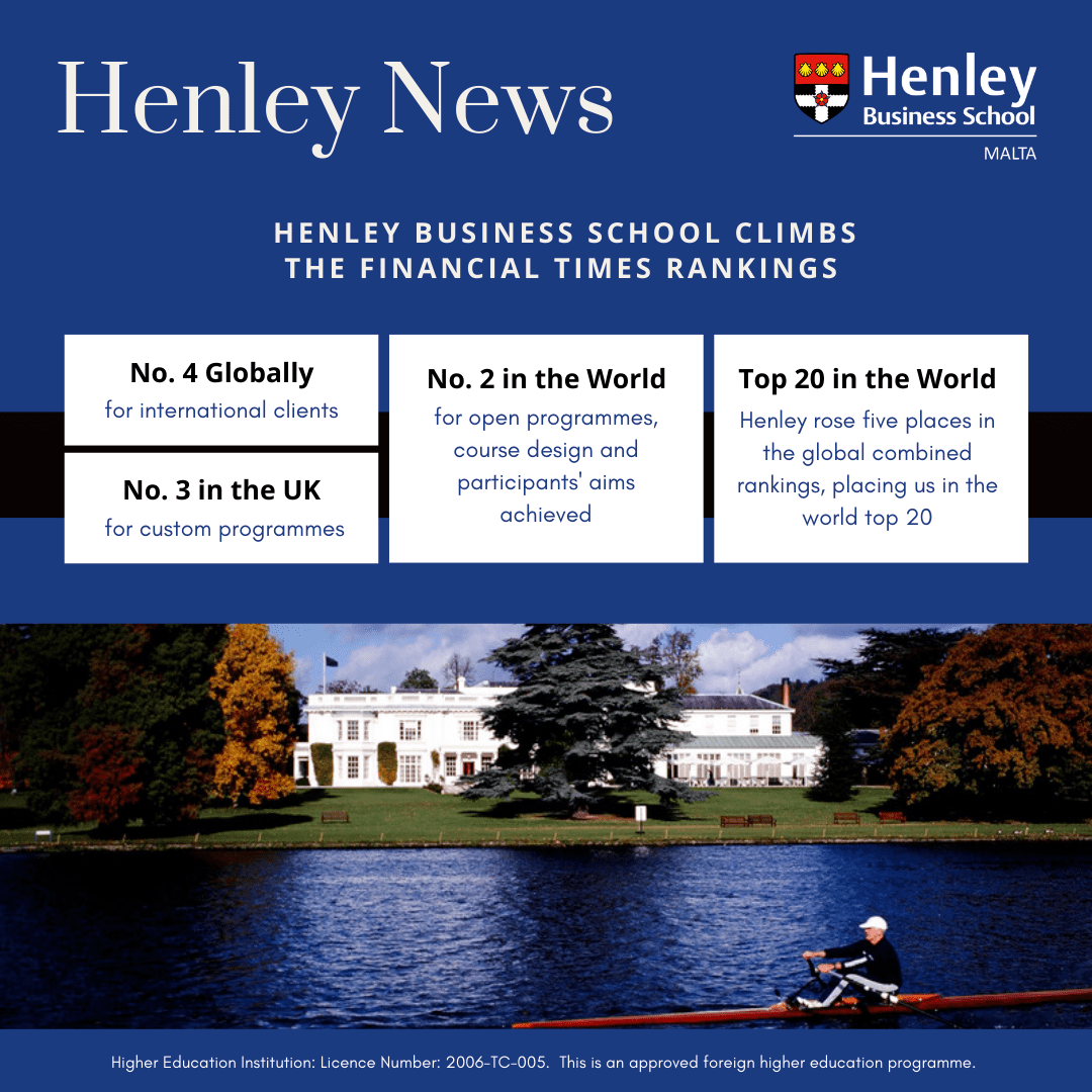 Henley FT Rankings Malta Business School